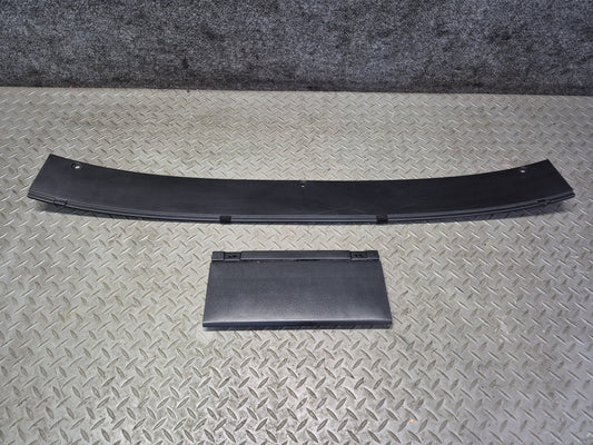 00-09 Honda S2000 Set of 2 Rear Cargo Storage Trim Cover Panel Black OEM