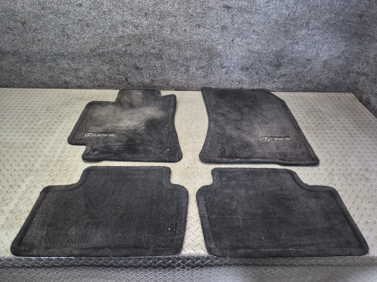 01-05 Lexus JCE10L IS300 Set of 4 Front & Rear Carpet Floor MAT OEM