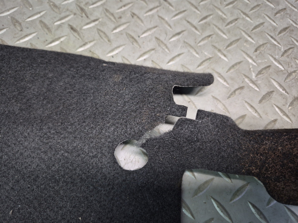 00-03 Honda S2000 Center Console Tunnel Floor MAT Cover Black Damaged