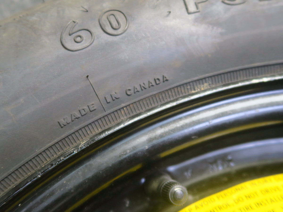 88-96 Chevrolet Corvette C4 Emergency Spare Tire R17" Wheel 17x4J 155/70 OEM