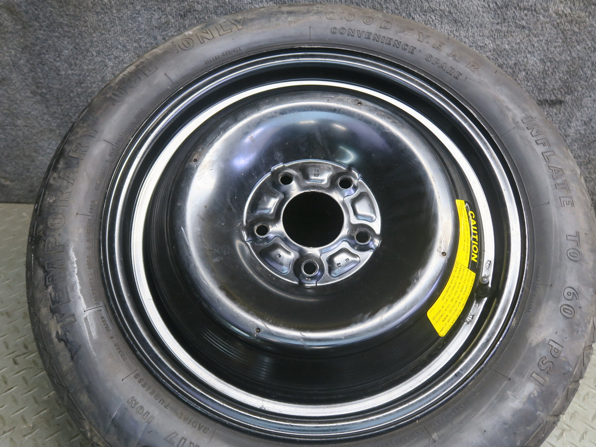 88-96 Chevrolet Corvette C4 Emergency Spare Tire R17" Wheel 17x4J 155/70 OEM