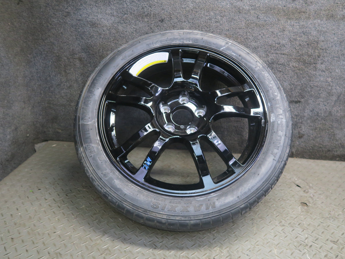 09-20 Nissan Z34 370Z Spare Tire R18" Wheel Rim 18x4T ET0 145/70 OEM