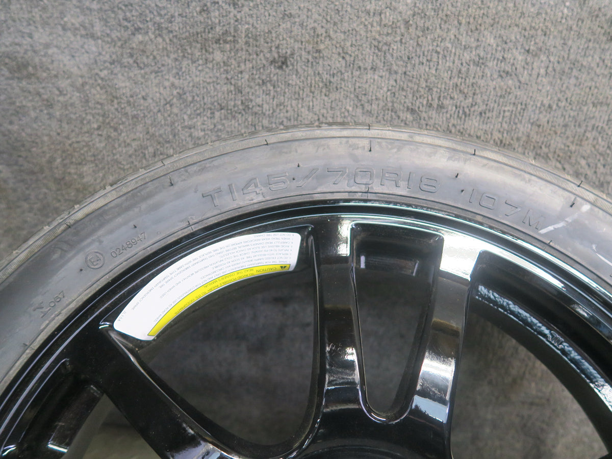 09-20 Nissan Z34 370Z Spare Tire R18" Wheel Rim 18x4T ET0 145/70 OEM