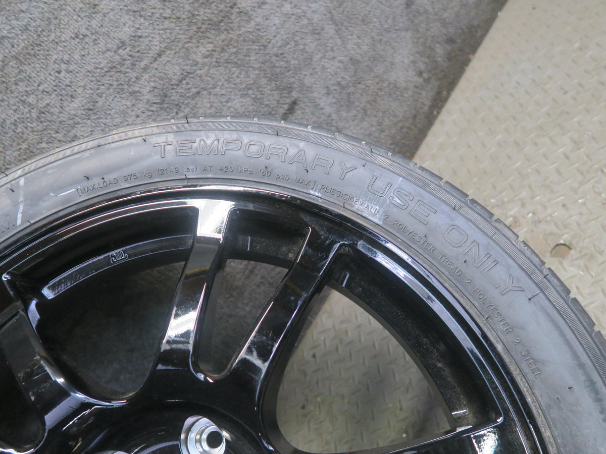 09-20 Nissan Z34 370Z Spare Tire R18" Wheel Rim 18x4T ET0 145/70 OEM