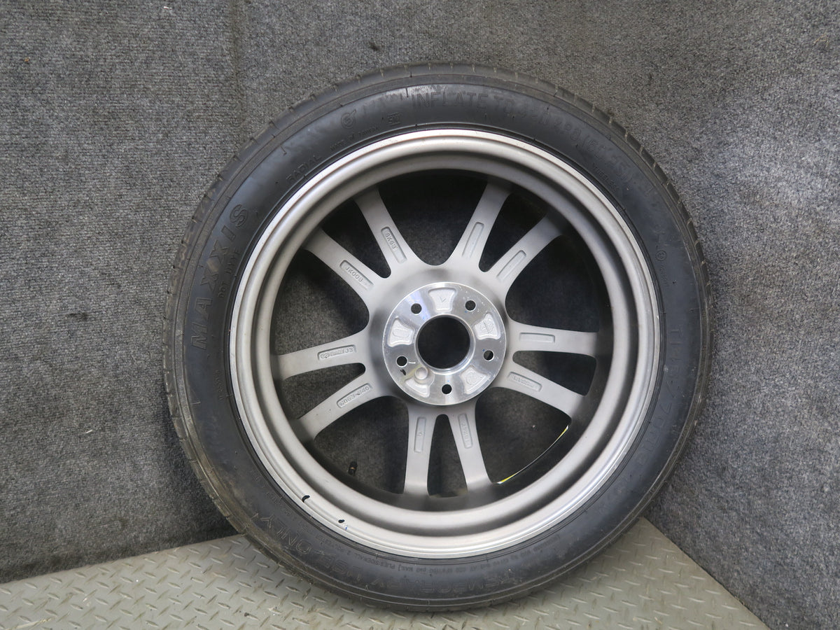 09-20 Nissan Z34 370Z Spare Tire R18" Wheel Rim 18x4T ET0 145/70 OEM