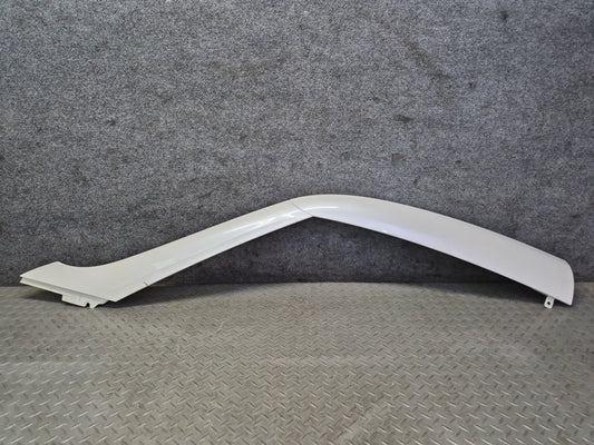 09-20 Nissan 370Z Z34 Coupe Front Left Exterior A Pillar Molding White OEM