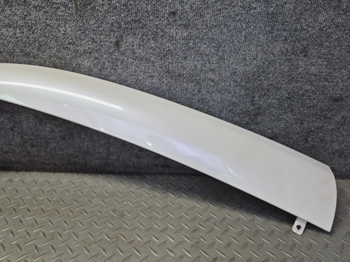 09-20 Nissan 370Z Z34 Coupe Front Left Exterior A Pillar Molding White OEM