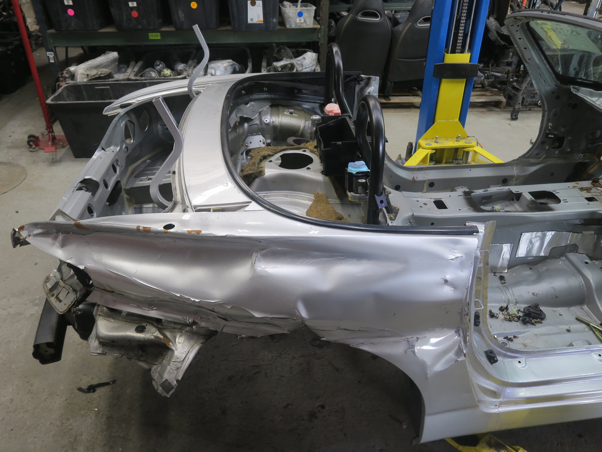 00-09 Honda S2000 Convertible Car Body Frame Chassis Sebring Silver Damaged