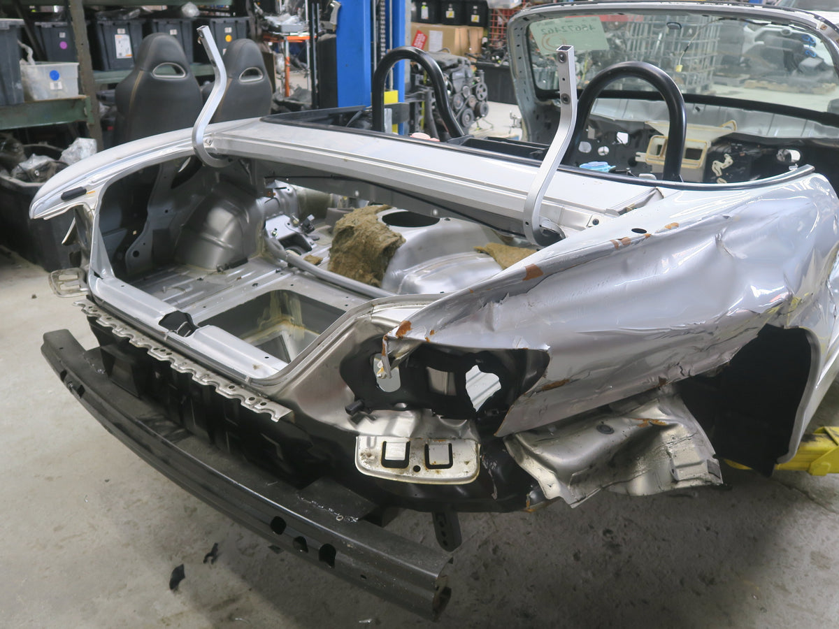 00-09 Honda S2000 Convertible Car Body Frame Chassis Sebring Silver Damaged