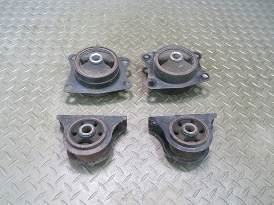 00-09 Honda S2000 Set of 4 Rear Differential Rubber Mount Bracket Bushing OEM
