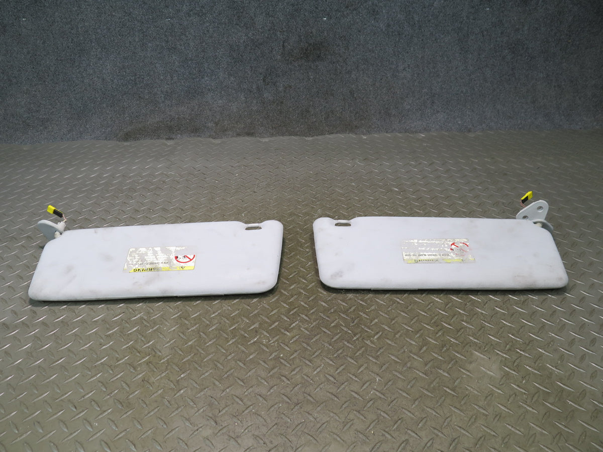 97-03 BMW E39 540i Set of 2 Front Left & Right Sun Visor OEM