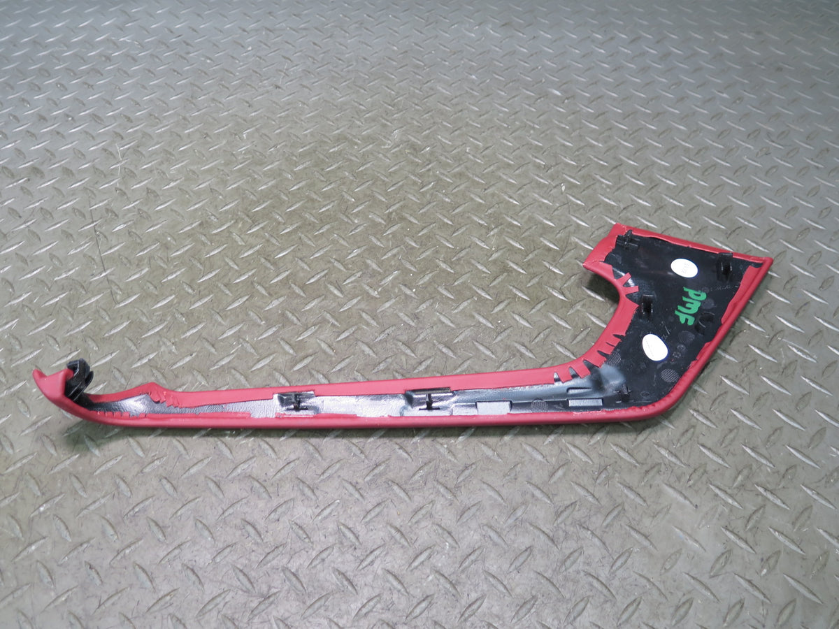 2015-2024 Porsche Macan Left & Right Center Console Cover Trim Panel RED Set