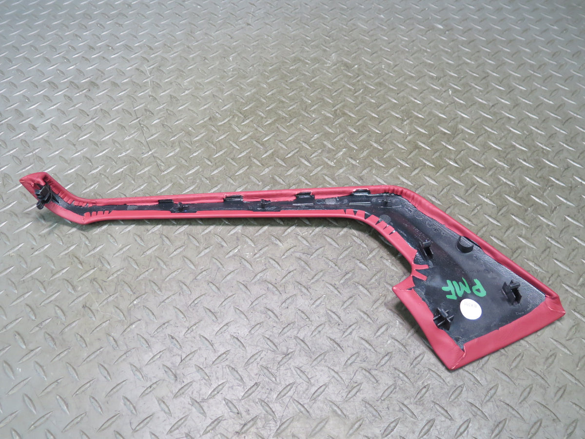 2015-2024 Porsche Macan Left & Right Center Console Cover Trim Panel RED Set