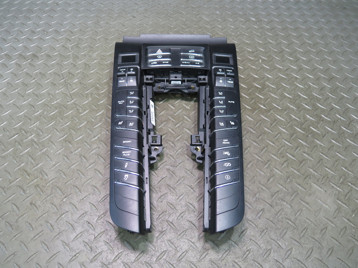 2015-2018 Porsche Macan Center Console A/C Heater Climate Control Switch Panel