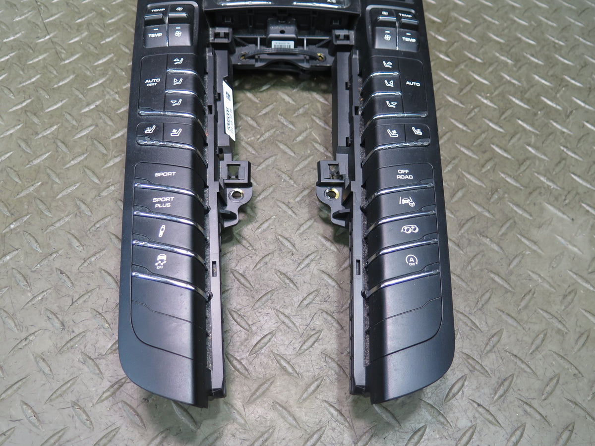 2015-2018 Porsche Macan Center Console A/C Heater Climate Control Switch Panel
