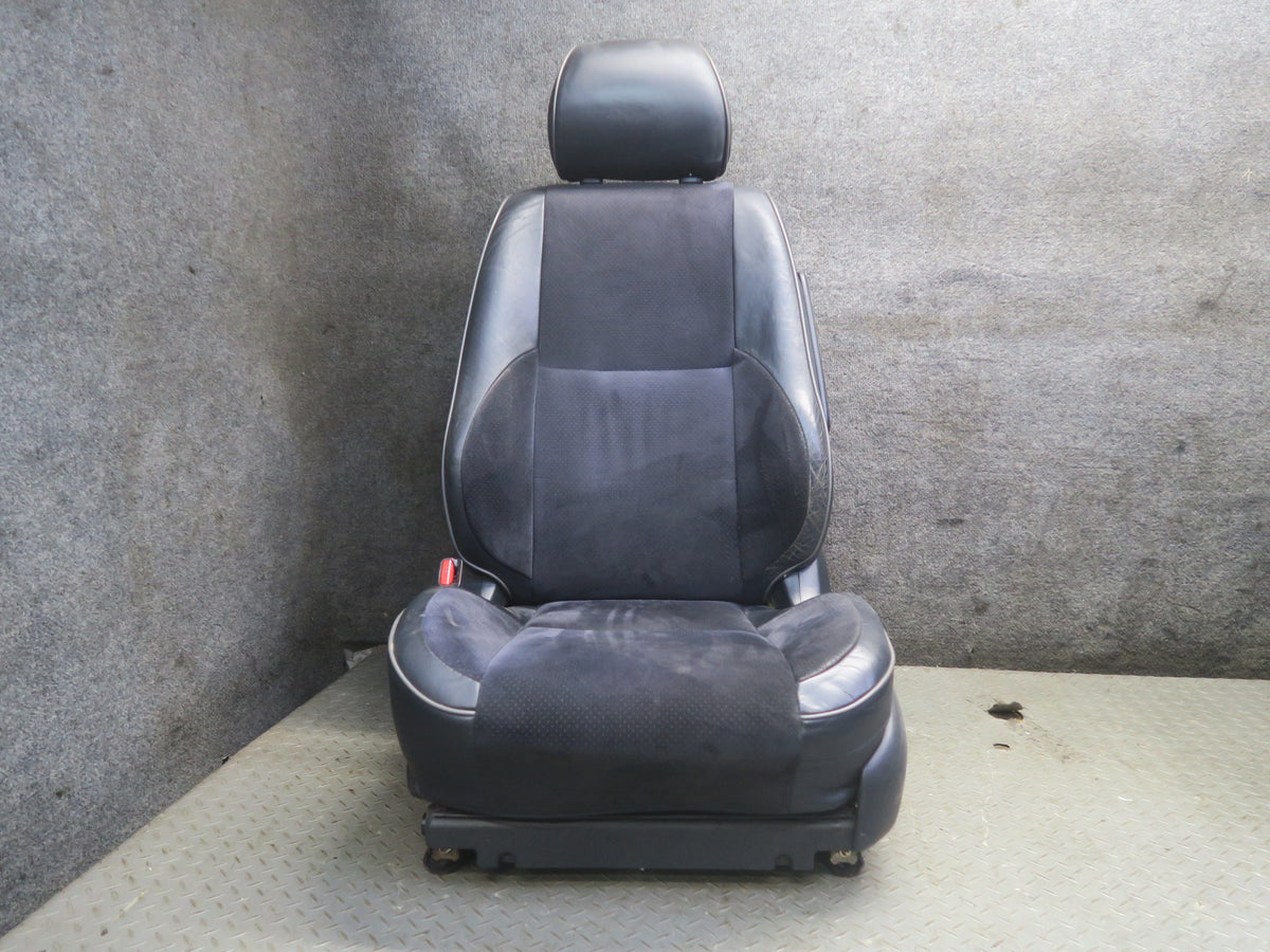 04-05 Lexus JCE10L IS300 Sedan Front & Rear Suede Leather Black Seat Set OEM