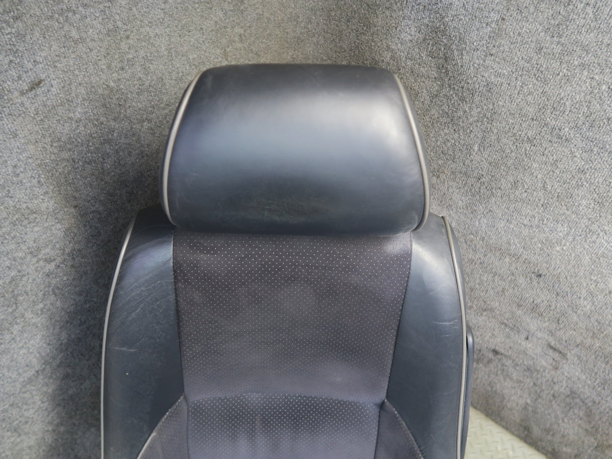 04-05 Lexus JCE10L IS300 Sedan Front & Rear Suede Leather Black Seat Set OEM