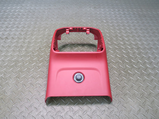 2015-2018 Porsche Macan Rear Center Console Trim Cover Panel RED