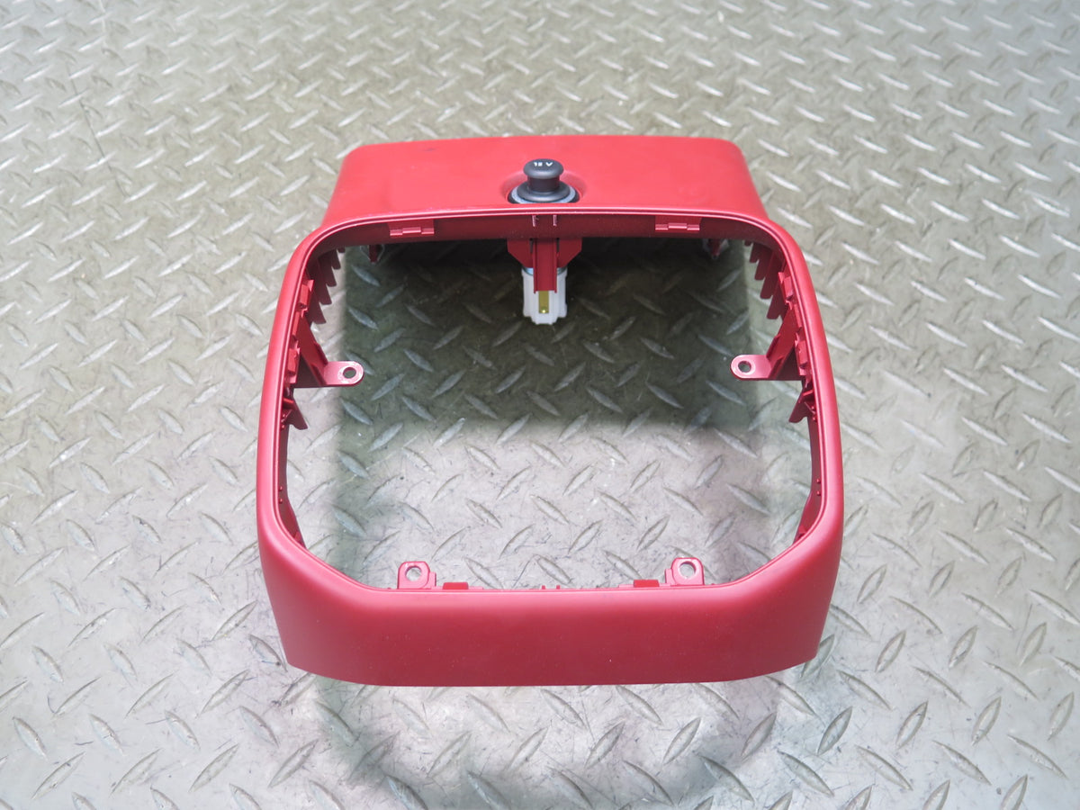 2015-2018 Porsche Macan Rear Center Console Trim Cover Panel RED