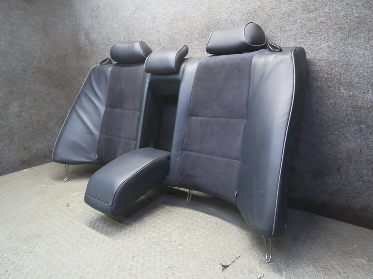 04-05 Lexus JCE10L IS300 Sedan Front & Rear Suede Leather Black Seat Set OEM