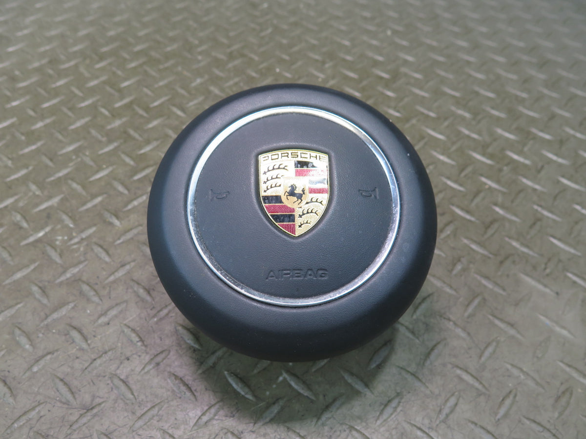 15-18 PORSCHE MACAN TURBO FRONT LEFT DRIVER SIDE STEERING WHEEL SRS AIRBAG OEM
