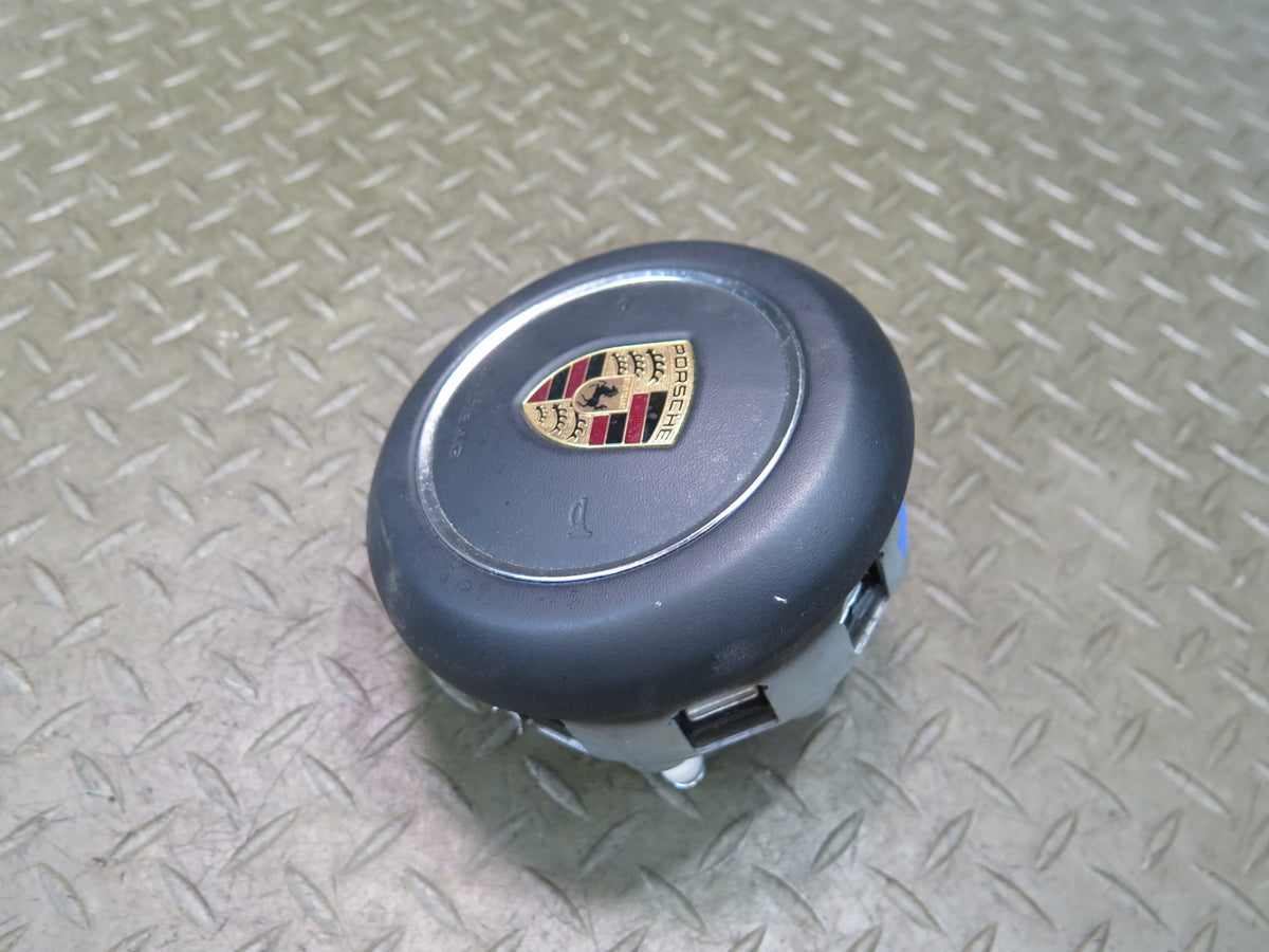 15-18 PORSCHE MACAN TURBO FRONT LEFT DRIVER SIDE STEERING WHEEL SRS AIRBAG OEM