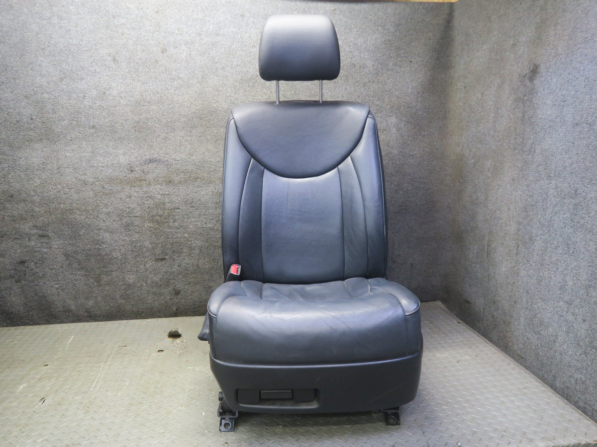 04-06 Lexus UCF30L LS430 Front & Rear Leather Climate Power Seat Set Black OEM