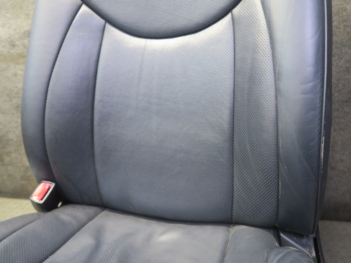 04-06 Lexus UCF30L LS430 Front & Rear Leather Climate Power Seat Set Black OEM