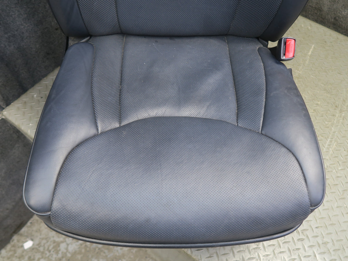 04-06 Lexus UCF30L LS430 Front & Rear Leather Climate Power Seat Set Black OEM