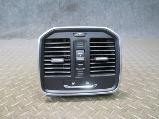 2015-2018 Porsche Macan Center Console Rear A/C Air Vent Grille W/ Switches