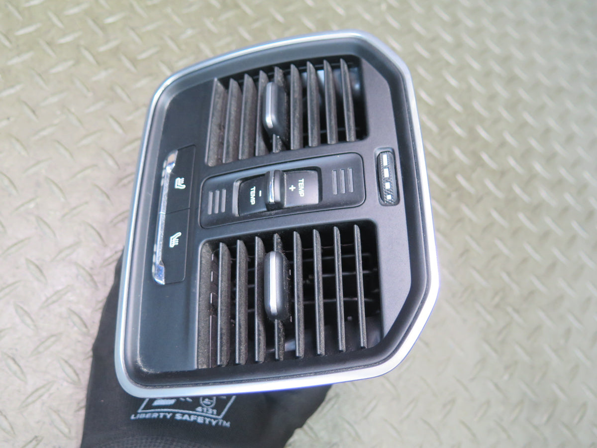 2015-2018 Porsche Macan Center Console Rear A/C Air Vent Grille W/ Switches
