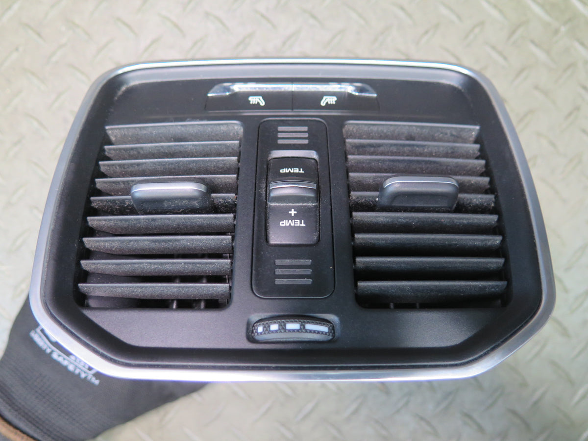 2015-2018 Porsche Macan Center Console Rear A/C Air Vent Grille W/ Switches