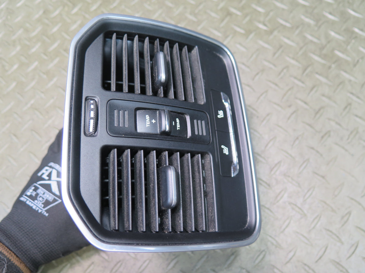 2015-2018 Porsche Macan Center Console Rear A/C Air Vent Grille W/ Switches