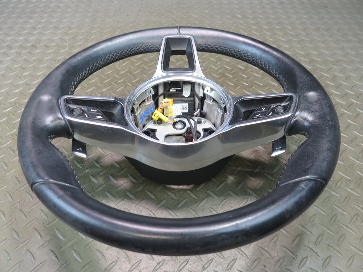 2015-2018 Porsche Macan 3-SPOKE Leather Steering W/ Controls & Paddles