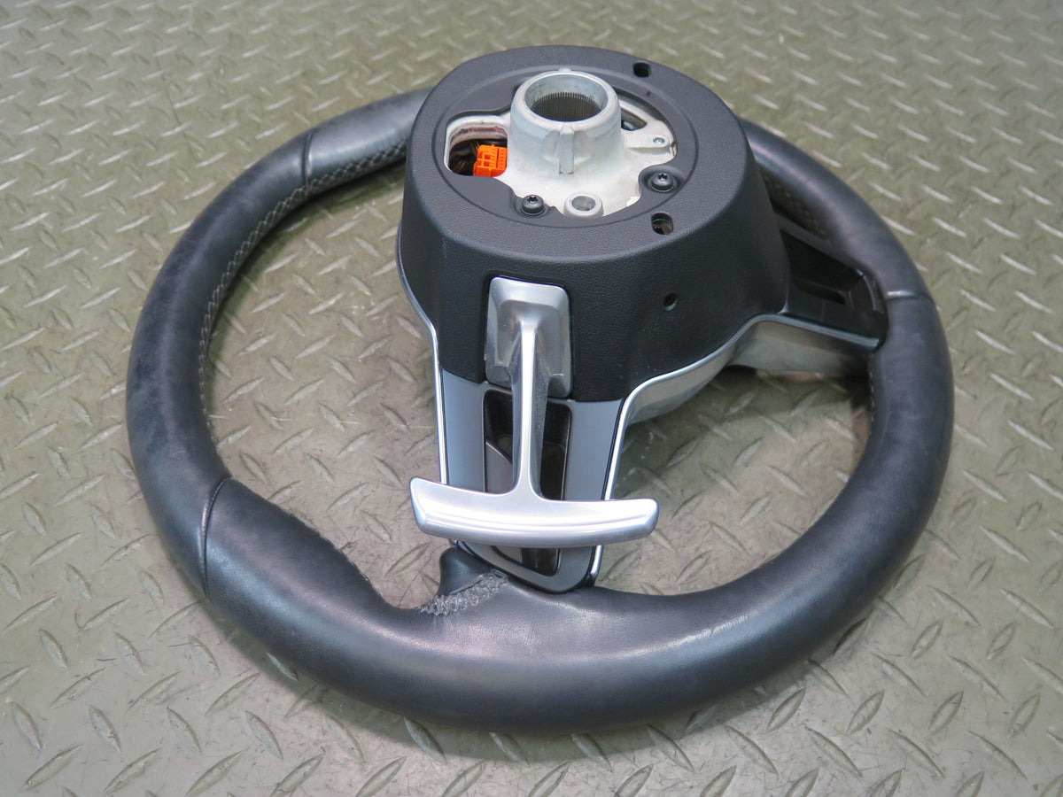 2015-2018 Porsche Macan 3-SPOKE Leather Steering W/ Controls & Paddles