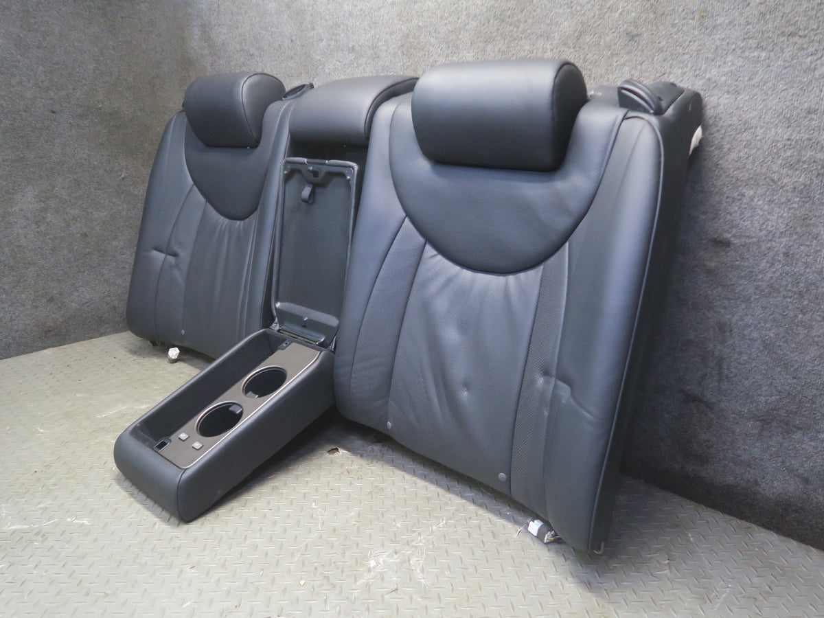 04-06 Lexus UCF30L LS430 Front & Rear Leather Climate Power Seat Set Black OEM