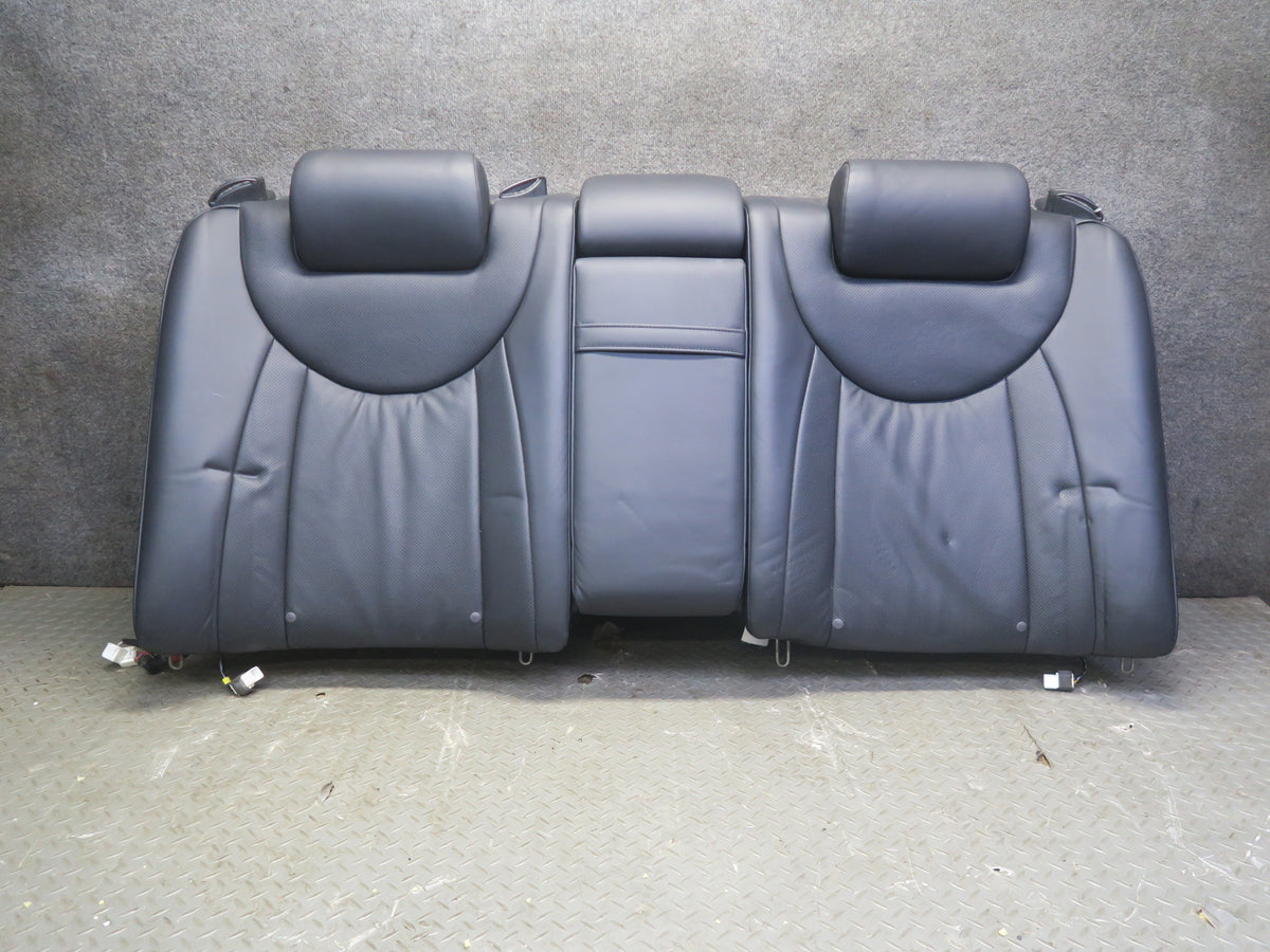 04-06 Lexus UCF30L LS430 Front & Rear Leather Climate Power Seat Set Black OEM