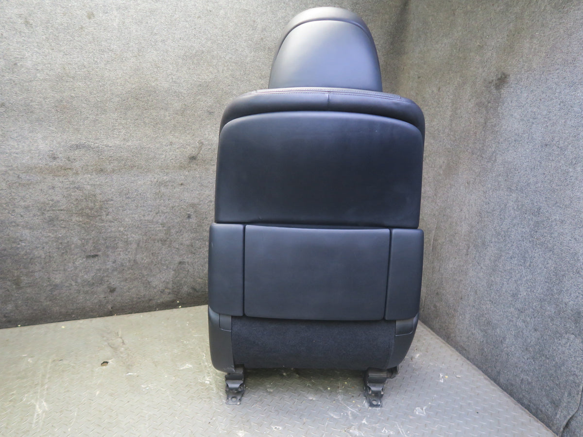 10-12 Lexus UVF46L LS600h Set of 2 Front Left & Right Leather Seat Black OEM
