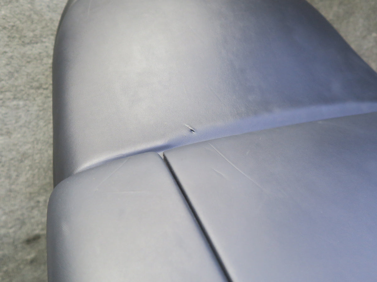 10-12 Lexus UVF46L LS600h Set of 2 Front Left & Right Leather Seat Black OEM