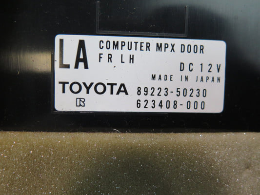 04-06 Lexus UCF30L LS430 Front  Left Door Control Module 89223-50230