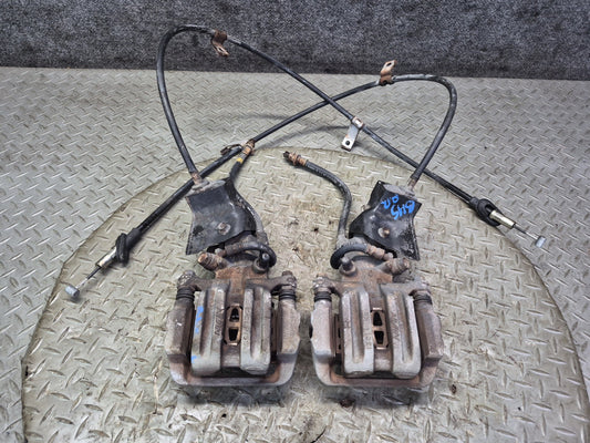 00-09 Honda S2000 Set of 2 Rear Left & Right Brake Caliper w Cable OEM
