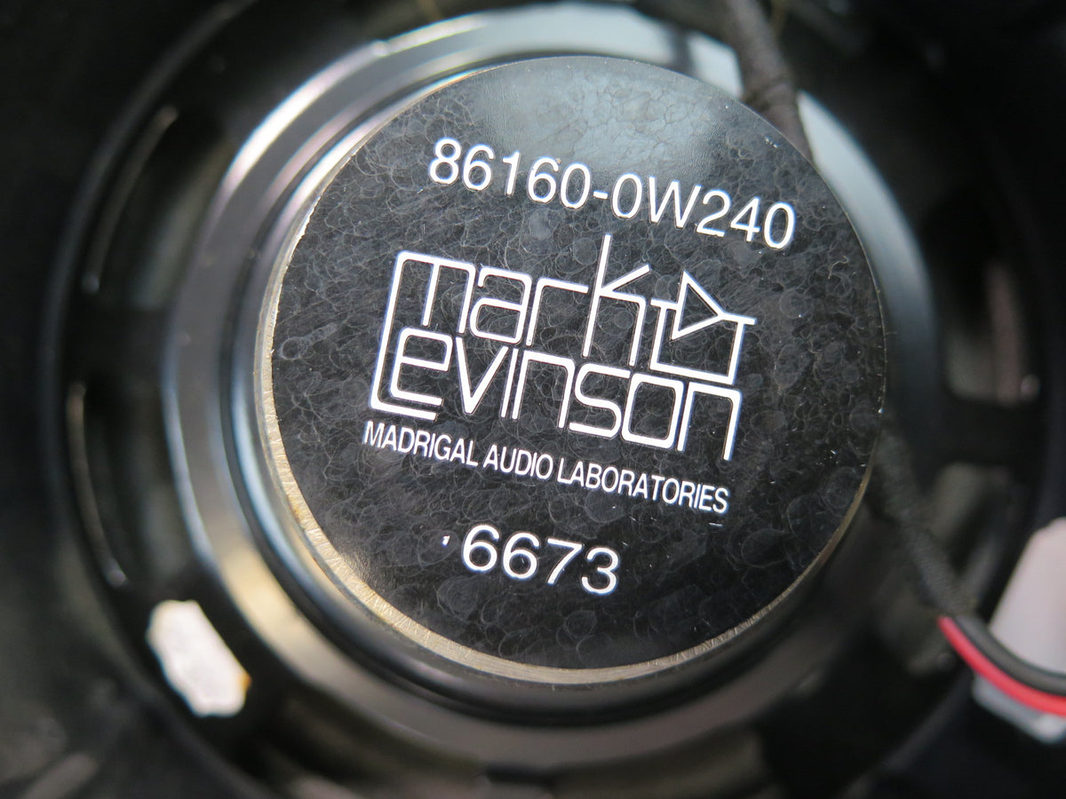 01-06 Lexus UCF30L LS430 Set of 2 Front Door Mark Levinson Speaker OEM