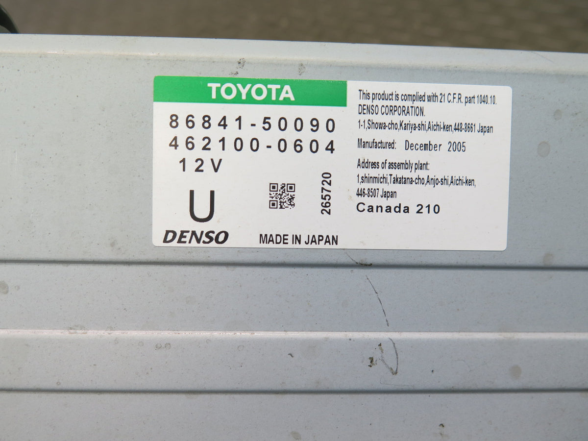 04-06 Lexus UZZ40L SC430 GPS Navigation DVD Player Control Unit 86841-50090 OEM