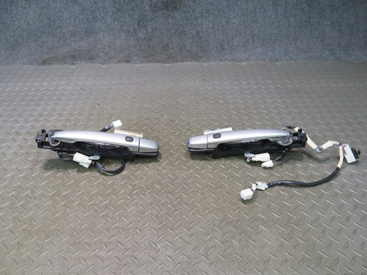 04-06 Lexus LS430 Set of 2 Rear Left & Right Door Exterior Handle w Keyless OEM