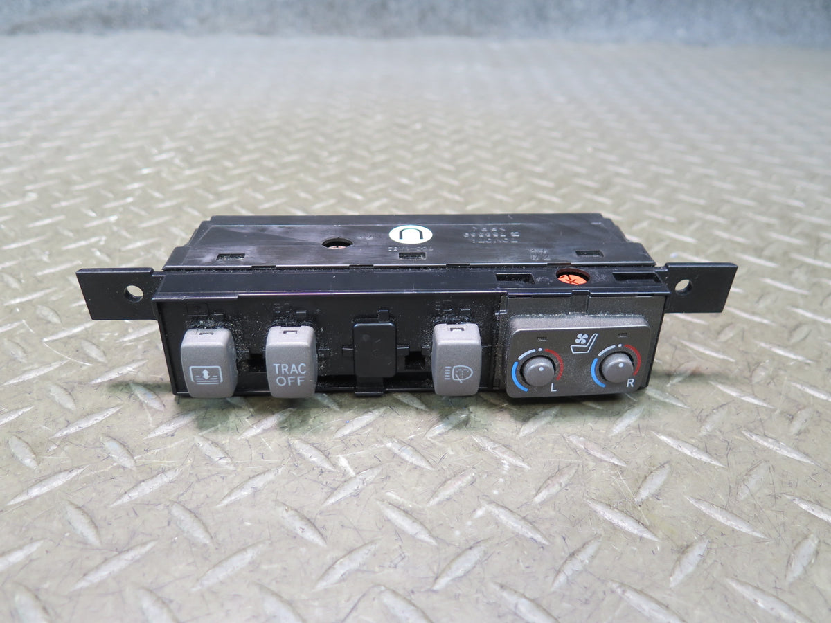 01-06 Lexus UCF30L LS430 Dash Heated Seat Trac Sun Shade Washer Switch Panel OEM