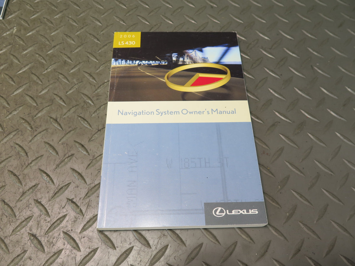 2006 Lexus UCF30L LS430 Owner User Operator Guide Manual Book Set w Case OEM