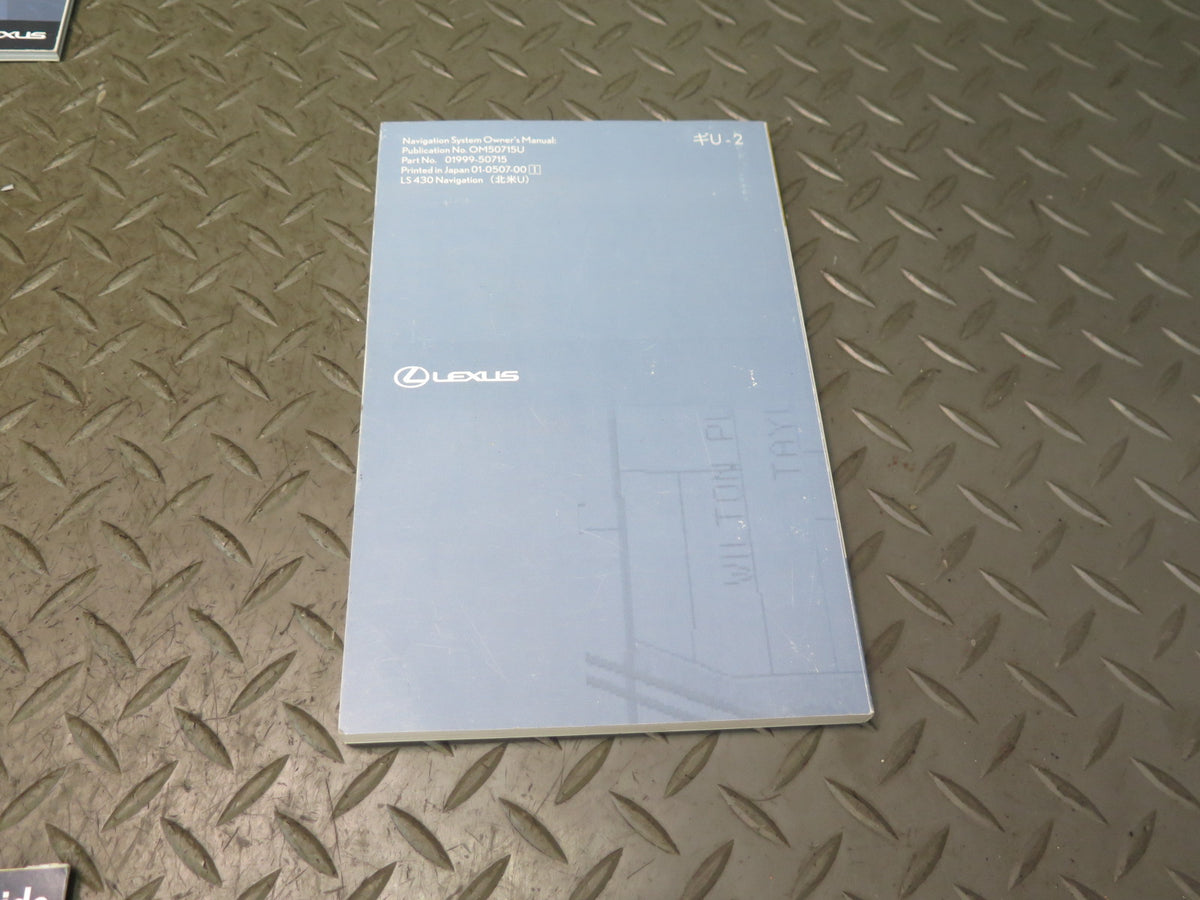 2006 Lexus UCF30L LS430 Owner User Operator Guide Manual Book Set w Case OEM