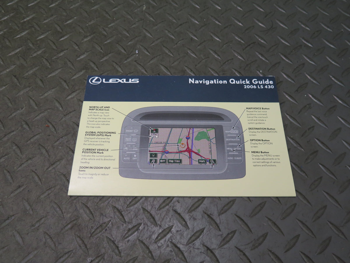 2006 Lexus UCF30L LS430 Owner User Operator Guide Manual Book Set w Case OEM