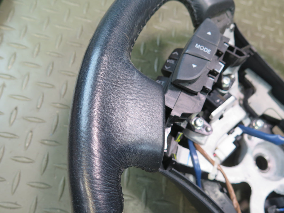 04-06 Lexus UCF30L LS430 Leather Wood Steering w Cruise & Controls Switch OEM
