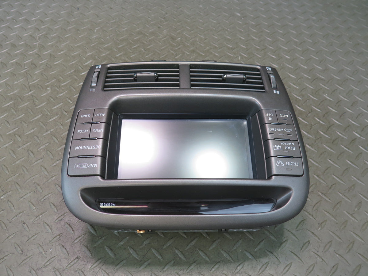 04-06 Lexus UCF30L LS430 GPS Navi DVD Player Control Head Unit 86110-50180 OEM